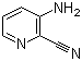 结构式 CAS# 42242-11-5, 3-氨基-2-氰基吡啶