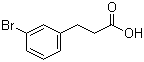 structure of CAS# 42287-90-1, 3-(3-Bromophenyl)propionic acid