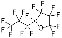 2,2,3,3,4,4,5-七氟-5-(七氟丙基)四氢呋喃分子结构 (CAS 423-22-3)