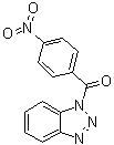 1-(4-硝基苯甲酰基)-1H-苯并三唑分子结构 (CAS 4231-71-4)