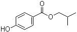 结构式 CAS# 4247-02-3, 尼泊金异丁酯; 对羟基苯甲酸异丁酯