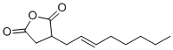 structure of CAS# 42482-06-4, 2-Octenylsuccinic anhydride;3-[(E)-oct-2-enyl]oxolane-2,5-dione