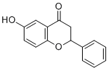 结构式 CAS# 4250-77-5, 6-羟基黄烷酮