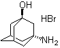 3-Aminotricyclo[3.3.1.1(3,7)]decan-1-ol hydrobromide molecular structure (CAS 42501-53-1)