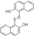 structure of CAS# 42521-82-4, Bis(2-hydroxy-1-naphthyl) disulfide;IPA 3