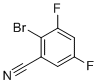 结构式 CAS# 425379-37-9, 2-溴-3,5-二氟苯甲腈