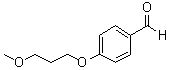 4-(3-甲氧基丙氧基)苯甲醛分子结构 (CAS 42580-35-8)
