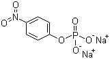 4-硝基苯磷酸二钠分子结构 (CAS 4264-83-9)