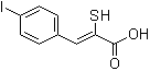 3-(4-Iodophenyl)-2-mercapto-2-propenoic acid molecular structure (CAS 426821-41-2)