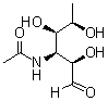 3-(Acetylamino)-3,6-dideoxy-D-galactose molecular structure (CAS 4277-45-6)