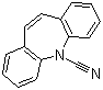 5-氰基-5H-二苯并[b,f]氮杂卓分子结构 (CAS 42787-75-7)