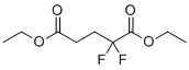 structure of CAS# 428-97-7, Diethyl 2,2-difluoropentanedioate