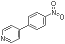 structure of CAS# 4282-45-5, 4-(4-Nitrophenyl)pyridine;4-(4'-Nitrophenyl)pyridine; 4-(p-Nitrophenyl)pyridine