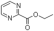 结构式 CAS# 42839-08-7, 嘧啶-2-羧酸乙酯; 2-嘧啶甲酸乙酯