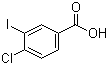 4-Chloro-3-iodobenzoic acid molecular structure (CAS 42860-04-8)