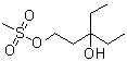 3-Ethyl-1,3-pentanediol 1-methanesulfonate molecular structure (CAS 428871-08-3)
