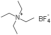 Tetraethylammonium tetrafluoroborate molecular structure (CAS 429-06-1)