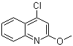 structure of CAS# 4295-05-0, 4-Chloro-2-methoxyquinoline;2-Methoxy-4-chloroquinoline