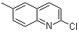 2-Chloro-6-methylquinoline molecular structure (CAS 4295-11-8)