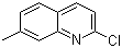 2-Chloro-7-methylquinoline molecular structure (CAS 4295-12-9)