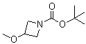 structure of CAS# 429669-07-8, 3-Methoxyazetidine-1-carboxylic acid tert-butyl ester;tert-Butyl 3-methoxyazetidine-1-carboxylate