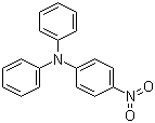 结构式 CAS# 4316-57-8, 4-硝基苯基二苯胺; 4-硝基三苯胺