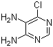 6-Chloropyrimidine-4,5-diamine molecular structure (CAS 4316-98-7)