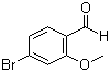 4-Bromo-2-methoxybenzaldehyde molecular structure (CAS 43192-33-2)