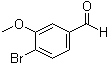 4-Bromo-3-methoxybenzaldehyde molecular structure (CAS 43192-34-3)
