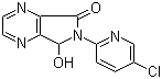 6-(5-Chloro-2-pyridyl)-6,7-dihydro-7-hydroxy-5H-pyrrolo[3,4-b]pyrazin-5-one molecular structure (CAS 43200-81-3)