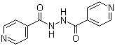 结构式 CAS# 4329-75-3, 1,2-二异烟酰基肼