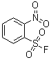 structure of CAS# 433-98-7, 2-Nitrobenzenesulfonyl fluoride;NSC 119099; o-Nitrobenzenesulfonyl fluoride