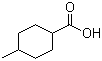 4-甲基环己烷甲酸分子结构 (CAS 4331-54-8)