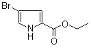 4-Bromo-1H-pyrrole-2-carboxylic acid ethyl ester molecular structure (CAS 433267-55-1)