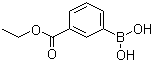 3-Ethoxycarbonylphenylboronic acid molecular structure (CAS 4334-87-6)