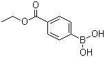 4-Ethoxycarbonylphenylboronic acid molecular structure (CAS 4334-88-7)