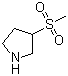 结构式 CAS# 433980-62-2, 3-甲磺酰基吡咯烷