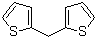 2-(2-噻吩甲基)噻吩分子结构 (CAS 4341-34-8)
