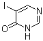 structure of CAS# 4349-07-9, 5-Iodo-4(3H)-pyrimidinone;5-Iodo-4-pyrimidinol