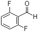 2,6-Difluorobenzaldehyde molecular structure (CAS 437-81-0)