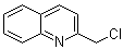 structure of CAS# 4377-41-7, 2-(Chloromethyl)quinoline;NSC 158442; alpha-Chloroquinaldine