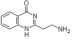 结构式 CAS# 437998-07-7, 2-(2-氨基乙基)喹唑啉-4(1H)-酮