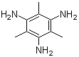 结构式 CAS# 4380-92-1, 2,4,6-三氨基均三甲苯