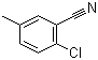 2-Chloro-5-methylbenzonitrile molecular structure (CAS 4387-32-0)