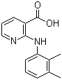structure of CAS# 4394-05-2, Nixylic acid  ;2-[(2,3-Dimethylphenyl)amino]pyridine-3-carboxylic acid