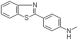 结构式 CAS# 439858-28-3, 2-(4'-甲基氨基苯基)苯并噻唑