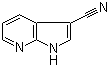 结构式 CAS# 4414-89-5, 3-氰基-7-氮杂吲哚