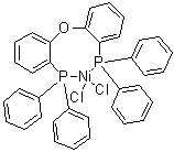 结构式 CAS# 442519-81-5, (T-4)-二氯[(氧基二-2,1-亚苯基)二[二苯基膦]]镍