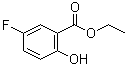 5-Fluoro-2-hydroxybenzoic acid ethyl ester molecular structure (CAS 443-12-9)