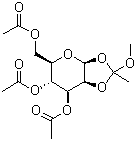 3,4,6-Tri-O-acetyl-beta-D-mannopyranose 1,2-(methyl orthoacetate) molecular structure (CAS 4435-05-6)